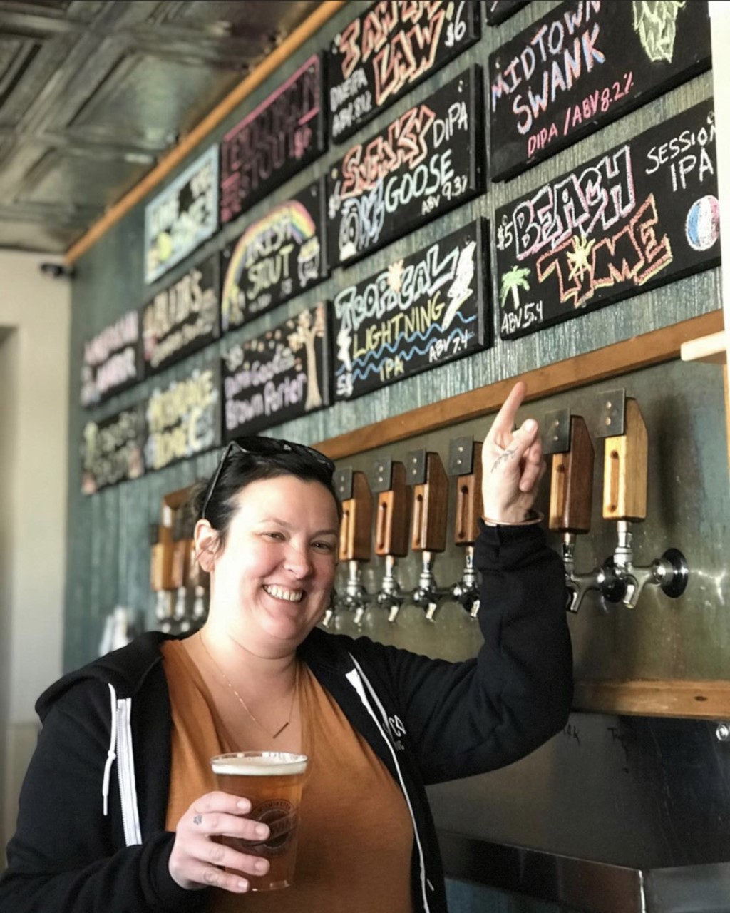 Checking the tap list